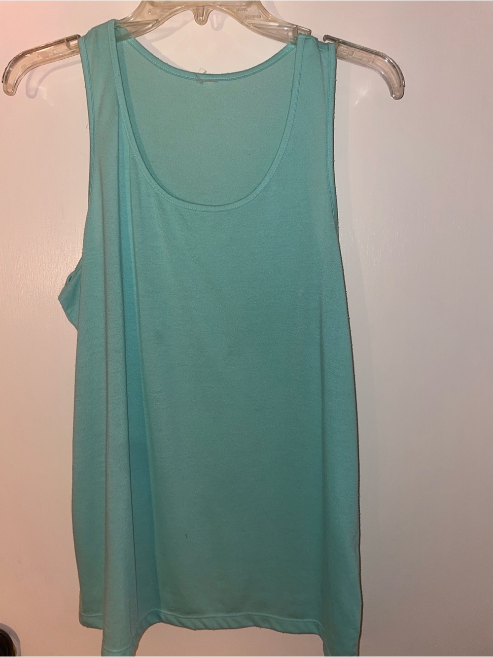Mint/Aqua Knit Tank top XL
